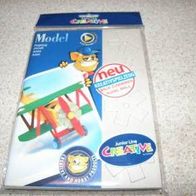 Creativset Flugzeug aus Pappe zum Basteln und Bemalen