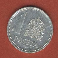 Spanien, 1 Peseta 1985