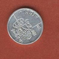 Spanien, 1 Peseta 1991