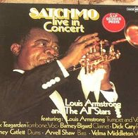 Doppel-LP "LOUIS Armstrong - Satchmo Live In Concert"