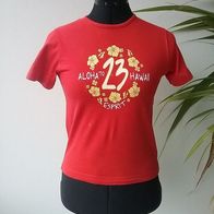 Esprit" Mädchen T-Shirt Gr. 140/146 rot Top Shirt Pulli Pullover