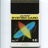 CD-ROM System Card 2.0 HU-Card für NEC PC Engine