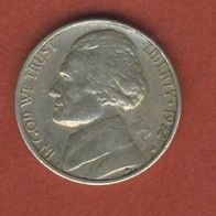 USA 5 Cents 1972 D.