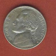 USA 5 Cents 1994.D.