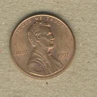 USA 1 Cent 1997.