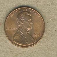 USA 1 Cent 1996 D.