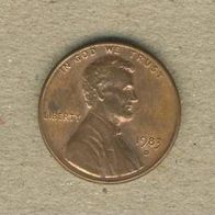 USA 1 Cent 1983 D.