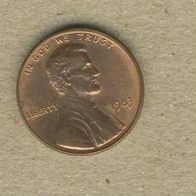 USA 1 Cent 1983.