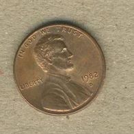 USA 1 Cent 1982.D.