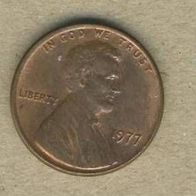USA 1 Cent 1977.