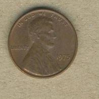 USA 1 Cent 1975