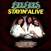 Bee Gees - Stayin´ Alive - 7" - RSO 2090 267 (UK)