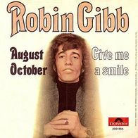 Robin Gibb - August October - 7"- Polydor 2001 003 (D)