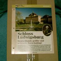 Schloss Ludwigsburg (Schloss)(D) - Infokarte über