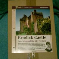 Brodick Castle (Schloss)(GB) - Infokarte über