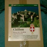 Chillon (Burg)(CH) - Infokarte über