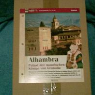 Alhambra (Schlossburg)(E) - Infokarte über