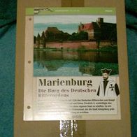 Marienburg (Ordensburg)(Pl) - Infokarte über