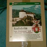 Kufstein (Festung)(A) - Infokarte über