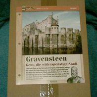 Gravensteen (Burg)(B) - Infokarte über