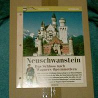 Neuschwanstein (Schloss)(D) - Infokarte über