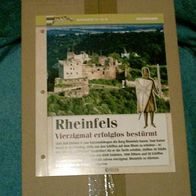 Rheinfels (Burgruine)(D) - Infokarte über