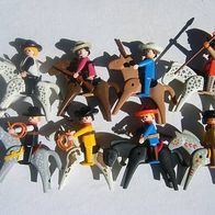 Playmobil-Westernfiguren-1974-Konvolut !!