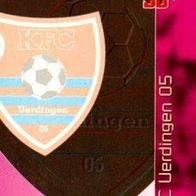 Panini CARD 96 Wappen KFC Uerdingen 05 95-96 FC Bayer Krefeld Emblem Logo