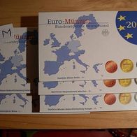 Euro-Kürsmünzensatz (5 Prägeorte) 2003 PP