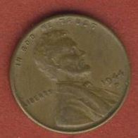 USA 1 Cent 1944 D