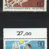 Berlin 664 - 665 (Sporthilfe) postfrisch