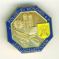 Große Polizei SV. München Brosche Abzeichen :