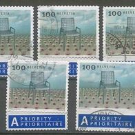 CH 5x 1873 Zf. gest. M€ 8,00 #112