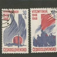 Tschechoslowakei 1968 Mi.1770 - 1771 kompl. gest.