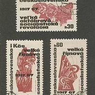 Tschechoslowakei 1967 Mi.1745 - 1747 kompl. gest.