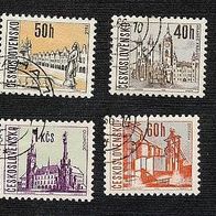 Tschechoslowakei 1966 Mi.1657 - 1660 kompl. gest.