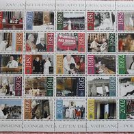 Vatikan 2003 Briefmarken Zd. 25 Briefmarken