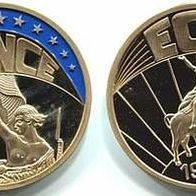 ECU 1993 "Frankreich" 40mm . .##82