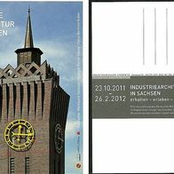2 x Postkarte Architektur-Ausstellung : Wasserturm Chemnitz
