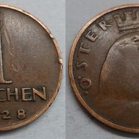 Österreich 1 Groschen 1928 ## S4