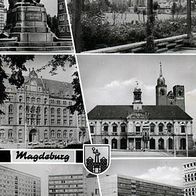 Magdeburg geteilt gelaufen aus Nachlass - al-