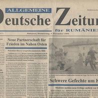 Allg. Deutsche Zeitung mit Banater Zeitung 03.11.1994