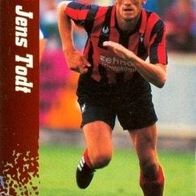 Panini CARD 95 Jens Todt SC Freiburg 9495 ASC Nienburg TSV Havelse Werder Bremen