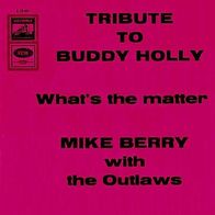 Mike Berry - Tribute To Buddy Holly - 7"- Electrola (D)