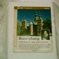 Rosenborg (Schloss)(DK) - Infokarte über