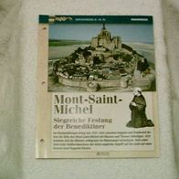 Mont-Saint-Michel (Kirchenburg)(F) - Infokarte über