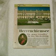 Herrenchiemsee (Schloss)(D) - Infokarte über