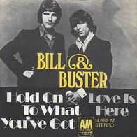 Bill & Buster - Hold On To What You´ve Got -7"- A&M (D)