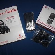 LG GB 102 - Schwarz (Vodafone) Handy * NEU * :