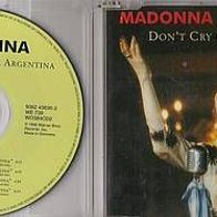 Madonna Don´t cry for me Argentina Maxi CD